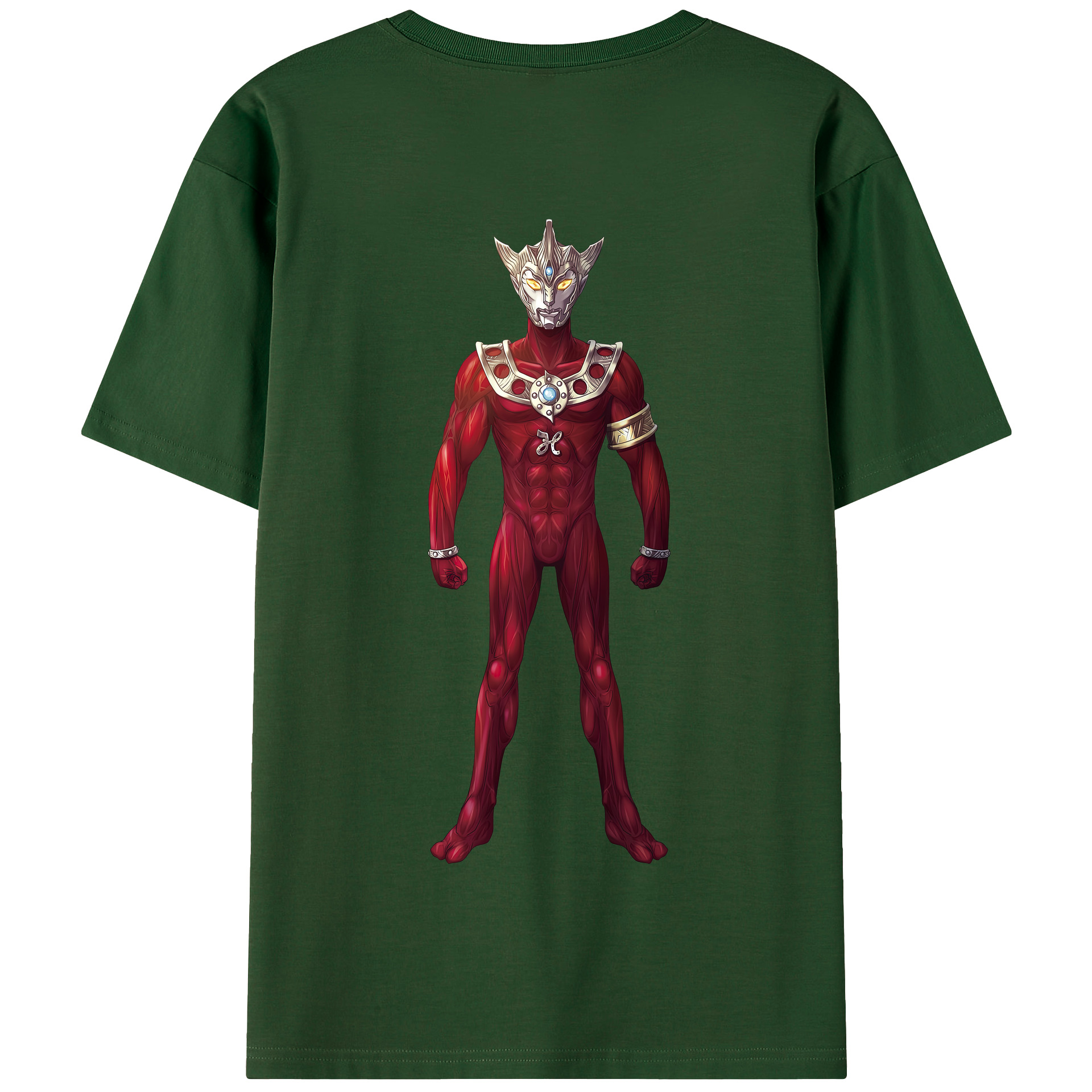 （画像用） ウルトラマン Ultraman 綿100％半袖Tシャツ（背面プリント）